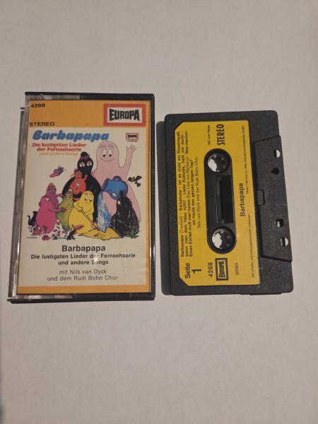 Barbapapa Die lustigsten Lieder der Fernsehserie und andere Songs Schwarz mit Gelben Aufkleber 4268 Europa
